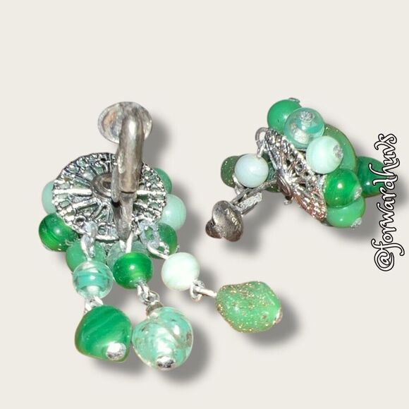 Antique Earrings - Unmarked, Excellent Vintage Condition - Picture 6 of 7